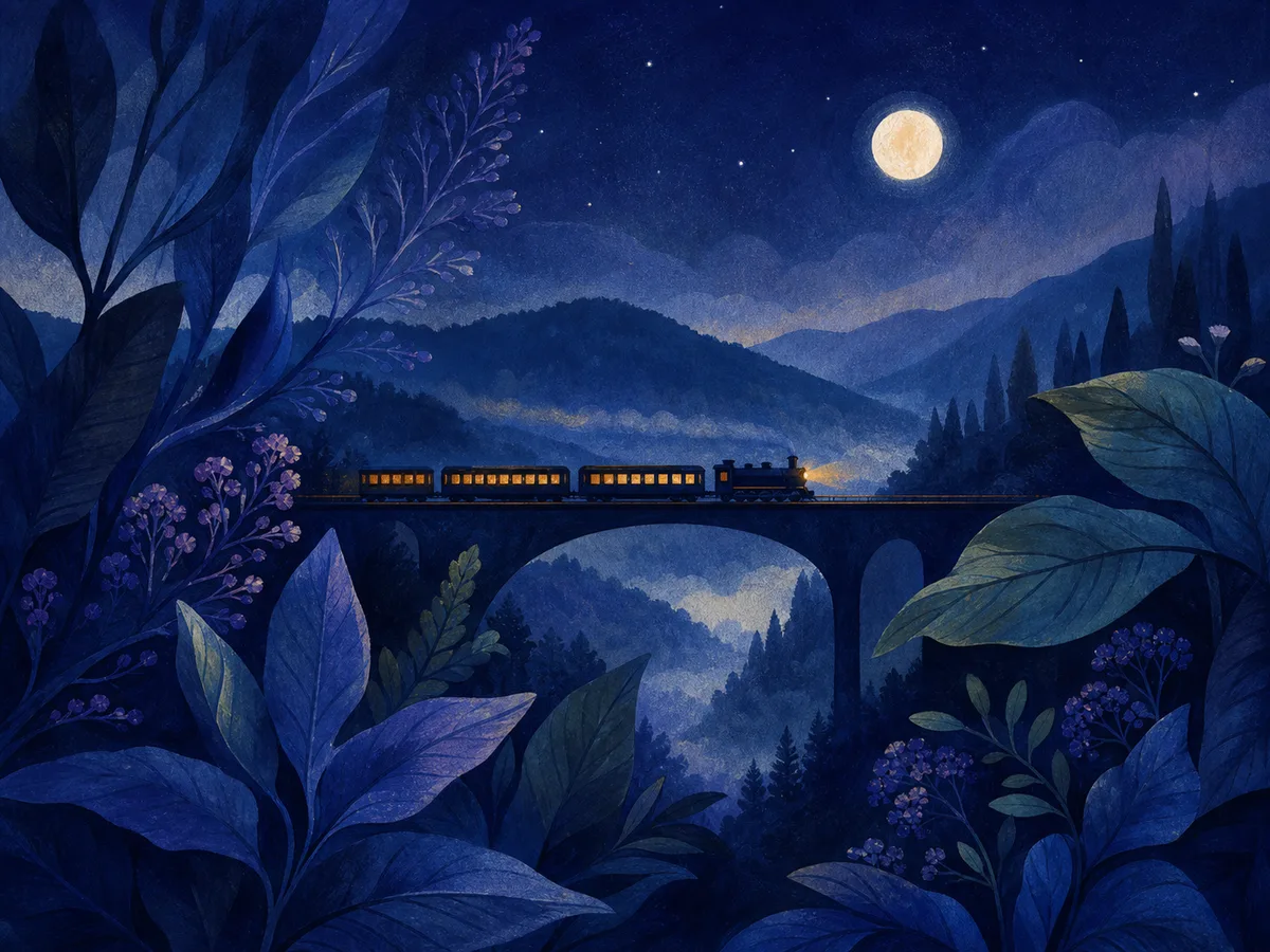 Midnight storybook world