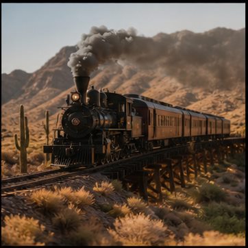 Last train across the desert